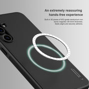 For Samsung Galaxy S24 FE 5G NILLKIN Frosted Shield Pro Magnetic Magsafe Phone Case(Black)