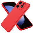For Tecno Spark 20C/Go 2024 Solid Color Liquid Silicone Dropproof Full Coverage Protective Case(Red) - free shipping - PMC Jewellery - Order now!