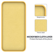 For Tecno Spark 20C/Go 2024 Solid Color Liquid Silicone Dropproof Full Coverage Protective Case(Yellow)