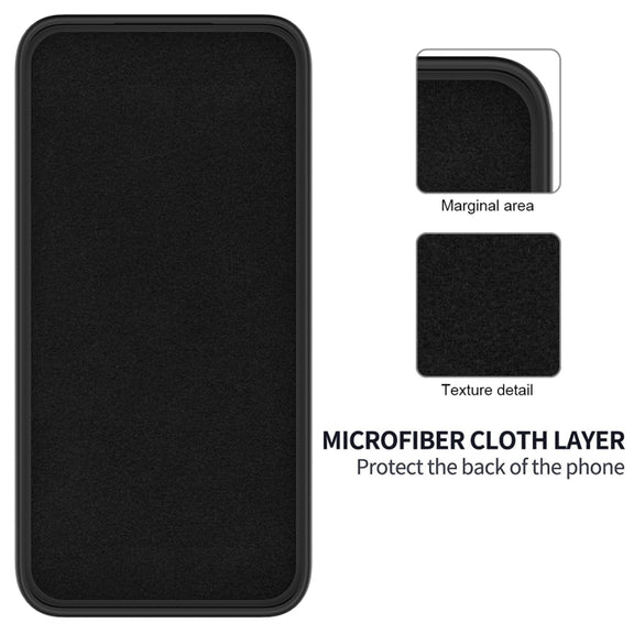 For Tecno Spark 20C/Go 2024 Solid Color Liquid Silicone Dropproof Full Coverage Protective Case(Black)
