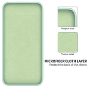 For vivo S18 / S18 Pro / V30 / V30 Pro Solid Color Liquid Silicone Dropproof Full Coverage Protective Case(Green)