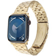 For Apple Watch 42mm 22mm Ultra-thin Five Beads Stainless Steel Watch Band(Gold) - free shipping - PMC TechLife - Order now!