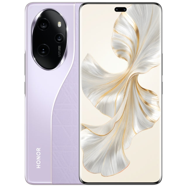 Honor 100 Pro, 12GB+256GB, Screen Fingerprint Identification, 6.78 inch MagicOS 7.2 Snapdragon 8 Gen 2 Octa Core up to 3.19GHz, Network: 5G, NFC, OTG, Support Google Play(Purple)