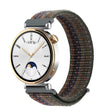 18mm Universal Nylon Loop Watch Band(Dark Green Orange) - 18mm Bands by PMc TechLife | Online Shopping South Africa | PMc TechLife | Buy Now Pay Later Mobicred