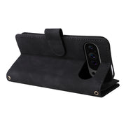 For Google Pixel 9 Pro Multifunctional Multi-Card Wallet Phone Leather Case(Black)