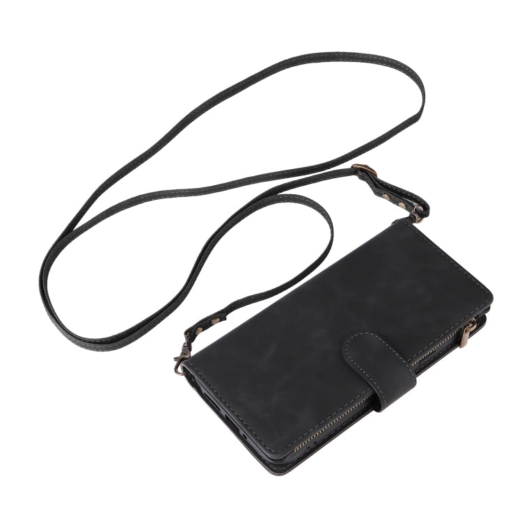 For Google Pixel 9 Pro Multifunctional Multi-Card Wallet Phone Leather Case(Black)