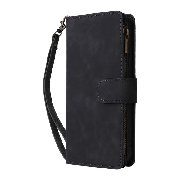 For Google Pixel 9 Multifunctional Multi-Card Wallet Phone Leather Case(Black)