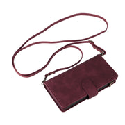 For Google Pixel 9 Multifunctional Multi-Card Wallet Phone Leather Case(Wine Red)