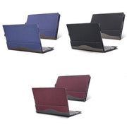 For Lenovo V14 G2 ALC / ITL / IJL Laptop Leather Shockproof Protective Case(Wine Red)