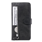 For Honor Magic6 Pro Fashion Calf Texture Zipper Leather Phone Case(Black)