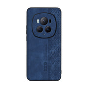 For Honor Magic6 Pro AZNS 3D Embossed Skin Feel Phone Case(Sapphire Blue)