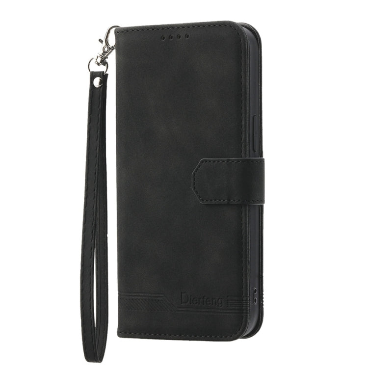For Google Pixel 9 Dierfeng Dream Line TPU + PU Leather Phone Case(Black)