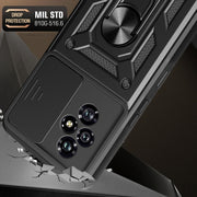 For Honor 200 Sliding Camera Cover Design TPU+PC Phone Case(Silver)