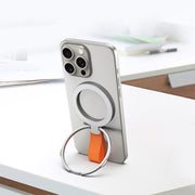 MagSafe Magnetic Pivot Stand Phone Ring Holder(Silver)