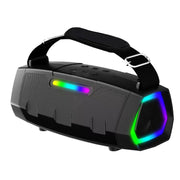 NewRixing NR2033 Portable TWS Wireless Bluetooth Speaker(Black)
