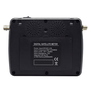 iBRAVEBOX V10 Finder Max+ 4.3 inch Display Digital Satellite Meter Signal Finder, Support DVB-S/S2/S2X AHD, Plug Type:EU Plug(Black)