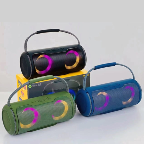 NewRixing NR2088 Wireless Portable TWS Bluetooth Speaker(Blue)