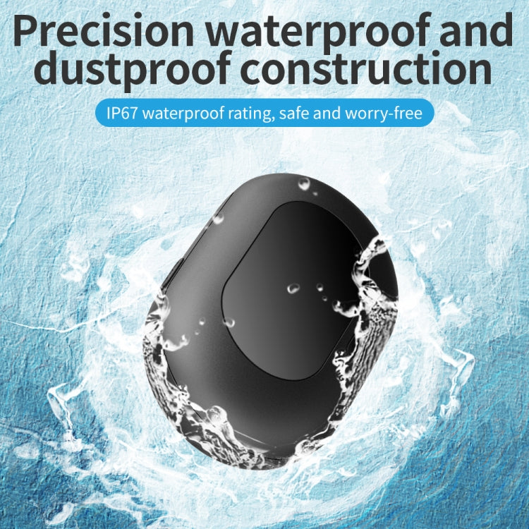 V41 Smart GPS Tracker IP67 Water-resistant Pet Anti-loss Positioner, Version:2G Version(Black)