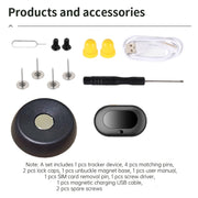 V41 Smart GPS Tracker IP67 Water-resistant Pet Anti-loss Positioner, Version:2G Version(Black)