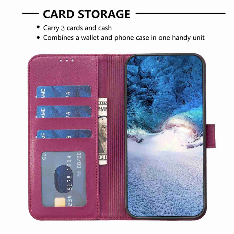 For Xiaomi 13 Lite 5G Four-leaf Embossed Leather Phone Case(Rose Red)