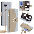 For Google Pixel 7a Crossbody Litchi Texture Leather Phone Case(Blue) - Google Cases by PMC TechLife | Online Shopping South Africa | PMC TechLife | Buy Now Pay Later Mobicred