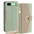 For Google Pixel 8a Crossbody Litchi Texture Leather Phone Case(Green) - Google Cases by PMC TechLife | Online Shopping South Africa | PMC TechLife | Buy Now Pay Later Mobicred