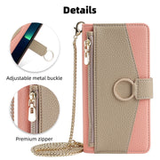For Google Pixel 9 Crossbody Litchi Texture Leather Phone Case(Pink)