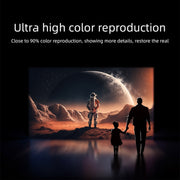 A003 150 Lumens 1280x720P 360 Degree Rotating LED Mini Android Projector, Specification:EU Plug