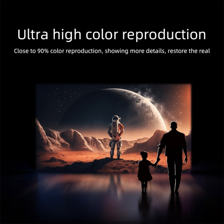 A003 150 Lumens 1280x720P 360 Degree Rotating LED Mini Android Projector, Specification:AU Plug