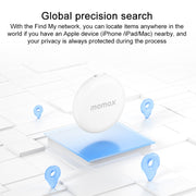 MOMAX BR7 PINPOP Wireless Location Anti-lost Device(Black)