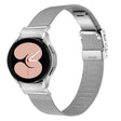 For Samsung Galaxy Watch 6 Quick Release Button Turtle Buckle Milan Watch Band(Silver) - free shipping - PMC TechLife - Order now!
