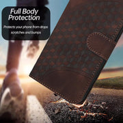 For iPhone 17 YX0060 Elephant Head Embossed Phone Leather Case with Lanyard(Coffee)
