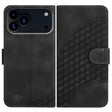 For iPhone 17 Pro YX0060 Elephant Head Embossed Phone Leather Case with Lanyard(Black) - free shipping - PMc TechLife - Order now!