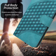 For iPhone 17 Pro YX0060 Elephant Head Embossed Phone Leather Case with Lanyard(Light Blue)