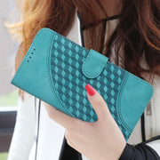 For iPhone 17 Pro YX0060 Elephant Head Embossed Phone Leather Case with Lanyard(Light Blue)