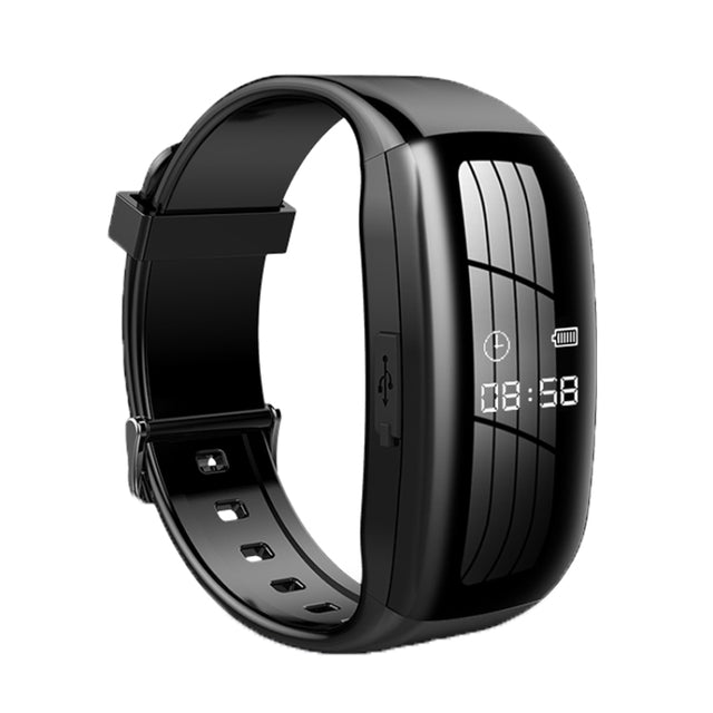 JNN D5 HD Noise Reduction Smart Recording Electronic Bracelet, Capacity:256GB