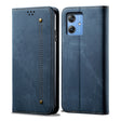 For Motorola Moto G54 5G Global Denim Texture Flip Leather Phone Case(Blue) - free shipping - PMC TechLife - Order now!