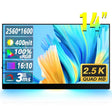 14 inch HDR 2560x1600P IPS Screen Portable Monitor(EU Plug) - LCD Monitors by PMC TechLife | Online Shopping South Africa | PMC TechLife | Buy Now Pay Later Mobicred