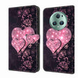 For Honor Magic5 Pro Crystal 3D Shockproof Protective Leather Phone Case(Lace Love) - Honor Cases by PMC TechLife | Online Shopping South Africa | PMC TechLife | Buy Now Pay Later Mobicred