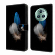 For Honor Magic5 Pro Crystal 3D Shockproof Protective Leather Phone Case(Two Branches) - Honor Cases by PMC TechLife | Online Shopping South Africa | PMC TechLife | Buy Now Pay Later Mobicred
