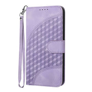 For Google Pixel 9 Pro YX0060 Elephant Head Embossed Phone Leather Case with Lanyard(Light Purple)