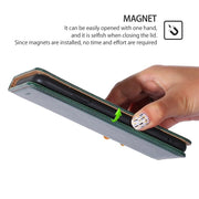 For Motorola Edge 5G 2024 Gloss Oil Solid Color Magnetic Leather Phone Case(Green)