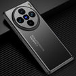 For vivo X100 Pro Frosted Metal Phone Case(Black) - free shipping - PMC TechLife - Order now!