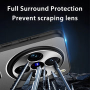 For vivo X100 Frosted Metal Hybrid TPU Holder Phone Case(Silver)