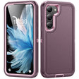 For Samsung Galaxy S24+ 5G / S25+ 5G Life Waterproof Rugged Phone Case(Purple + Pink) - free shipping - PMC Jewellery - Order now!
