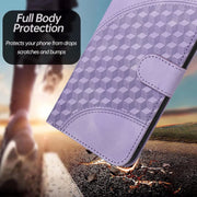 For Huawei Pura 70 YX0060 Elephant Head Embossed Phone Leather Case with Lanyard(Light Purple)