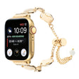 For Apple Watch SE 2023 40mm Shell Metal Chain Bracelet Watch Band(Gold) - free shipping - PMC TechLife - Order now!