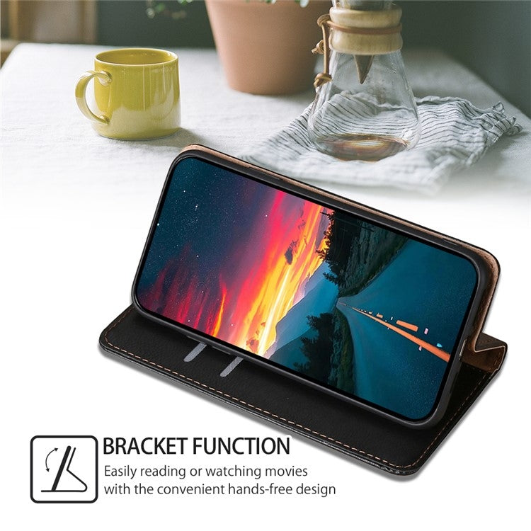 For Huawei Pura 70 Pro / Pro+ Gloss Oil Solid Color Magnetic Leather Phone Case(Black)