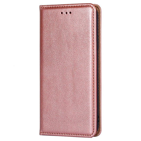 For Huawei Pura 70 Ultra Gloss Oil Solid Color Magnetic Leather Phone Case(Rose Gold)