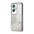 For OPPO A79 5G / A2 Gradient Glitter Powder Electroplated Phone Case(Black) - OPPO Cases by PMC TechLife | Online Shopping South Africa | PMC TechLife | Buy Now Pay Later Mobicred